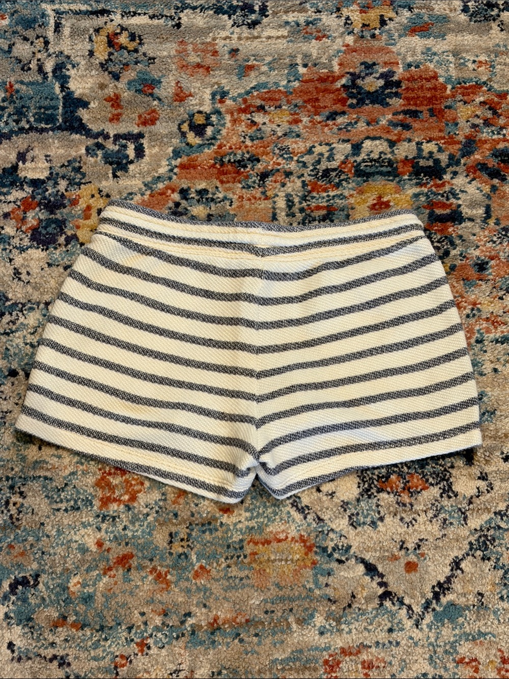 ON Striped French Terry Beach Shorts XS Summer short Old Navy stripes EUC - Picture 4 of 10